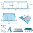 Πισίνα Intex Prism Frame™ Rectangular Κωδ. 26778NP (28318)