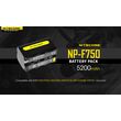 ΜΠΑΤΑΡΙΑ NITECORE NP-F750, 7.4V, 5200mAh, 38,5Wh