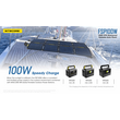 ΗΛΙΑΚΟ PANEL NITECORE FSP100W, Φορητό, 100W, Αδιάβροχο