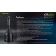 ΦΑΚΟΣ LED NITECORE PRECISE P30i, 2000 Lumens, 1000m Δέσμη +2150Hpi+ RSW2i