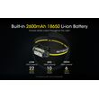 ΦΑΚΟΣ LED NITECORE HEADLAMP NU40, 1000Lm