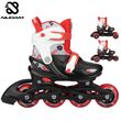 Nijdam Inline Skates Ρυθμιζόμενα 3-σε-1 "Street Shift" Nijdam Inline Skates Ρυθμιζόμενα 3-σε-1 "Street Shift"