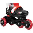 Nijdam Inline Skates Ρυθμιζόμενα 3-σε-1 "Street Shift" Nijdam Inline Skates Ρυθμιζόμενα 3-σε-1 "Street Shift"