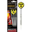 ΒΕΛΑΚΙΑ DART BULL'S, Steel Darts, Mission, 24g
