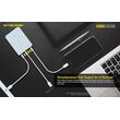 ΤΡΟΦΟΔΟΤΙΚΟ USB, NITECORE UA66Q desktop adaptor, 5V/10A, 68w Max,  High speed charging