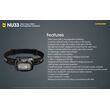 ΦΑΚΟΣ LED NITECORE HEADLAMP NU33