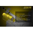 ΜΠΑΤΑΡΙΑ NITECORE IMR18650 2600mah 40A FlatTop