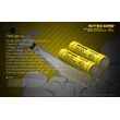 ΜΠΑΤΑΡΙΑ NITECORE IMR18650 2600mah 40A FlatTop