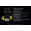 ΦΑΚΟΣ LED NITECORE HEADLAMP NU25 new, Black