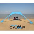 Ελαστική Τέντα Παραλίας 2x2 Lycra Shelter New Camp Aegean Blue