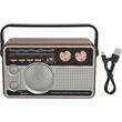 Επαναφορτιζόμενο ραδιόφωνο Retro - MD-506-BT - 865061