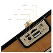 Ασύρματο ηχείο Bluetooth - KM-7 - 886359 - Light Brown