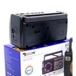 Επαναφορτιζόμενο ραδιόφωνο - LED - RX-M77D - 180185 - Black