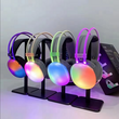Ασύρματο ακουστικά Bluetooth LED - Headphones - PG580 - RGB - 212058 - White