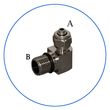 Γωνία για Φίλτρα Άνω Πάγκου 1/4″ με Ρακόρ EB14W-B