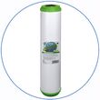 Σύστημα Φίλτρου Big Blue 20'' BBCBKDFCBLS20 της Aqua Filter με Διατομή Παροχής 1''