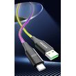 Καλώδιο φόρτισης & data με φωτισμό - Fast Charge - Type-C - CL-127T - 66W - AWEI - 887868