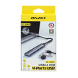 Αντάπτορας USB Hub με 4 θύρες - CL-150T - USB Type-C - AWEI - 888056