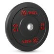 Δίσκος AMILA Black R Bumper Slim 50mm 15Kg 84833