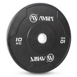 Δίσκος AMILA Black W Bumper Slim 50mm 10Kg 84842