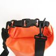 Αδιάβροχος σάκος με ιμάντες πλάτης 10L πορτοκαλί