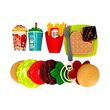 Σετ Fast Food DIY με αξεσουάρ - XJ372 - 215227