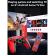 Φορητή κονσόλα παιχνιδιών Stick & Android TV Box με 2 χειριστήρια - G1 - 812938