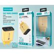 Αντάπτορας φόρτισης Fast Charge με 2 θύρες USB-A & Type-C - 20W - CX-176B - 271764