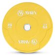 Δίσκος Color Bumper Plate Slim 50 mm 15 Kg – Κίτρινο 84848