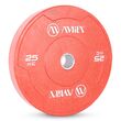 Δίσκος Color Bumper Plate Slim 50 mm 25 Kg – Κόκκινο 84850