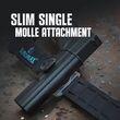 Molle Attachment SLIM Single , Black