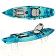 OCEANUS 335 pedal-step μονοθέσιο καγιάκ με κάθισμα αλουμινίου SCK - Μπλε/Τυρκουάζ