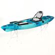 OCEANUS 335 pedal-step μονοθέσιο καγιάκ με κάθισμα αλουμινίου SCK - Μπλε/Τυρκουάζ