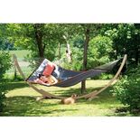 Set Amazonas Αιώρα American Dream Grey με Ξύλινη Βάση Apollo Set Amazonas Αιώρα American Dream Grey με Ξύλινη Βάση Apollo
