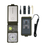 ΠΥΞΙΔΑ OUTDOOR με θερμομετρο, υγρασιόμετρο και εξαρτήματα επιβίωσης, 33755 ΠΥΞΙΔΑ OUTDOOR με θερμομετρο, υγρασιόμετρο και εξαρτήματα επιβίωσης, 33755