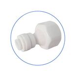 Κούμπωμα Ασφαλείας AP-QT15-C με θηλυκό πάσο 1/2″ σε ταχυσύνδεσμο in-line 1/4″ της Aqua Pure