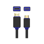 Kαλώδιο HDMI σε Mini HDMI - A1592AB-02 - Male/Male - 10cm - 098036 Kαλώδιο HDMI σε Mini HDMI - A1592AB-02 - Male/Male - 10cm - 098036