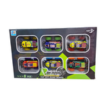 Σετ μεταλλικά αυτοκινητάκια Τζιπ - BQ187-7 - 6pcs - 922222 Σετ μεταλλικά αυτοκινητάκια Τζιπ - BQ187-7 - 6pcs - 922222