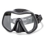 Μάσκα Θαλάσσης Pacifica Silicone Large Μαύρη 52107
