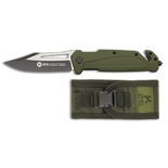 ΣΟΥΓΙΑΣ K25 pocket knife. Green rubber grip, blade size 9.30cm, 18998 ΣΟΥΓΙΑΣ K25 pocket knife. Green rubber grip, blade size 9.30cm, 18998