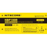 ΜΠΑΤΑΡΙΑ NITECORE NBP100R για MH40pro ΜΠΑΤΑΡΙΑ NITECORE NBP100R για MH40pro