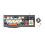 Σετ ενσύρματο πληκτρολόγιο & ποντίκι - A1019 - 656553 - Black