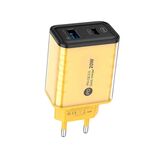 Αντάπτορας φόρτισης Fast Charge με 2 θύρες USB-A & Type-C - 20W - CX-176B - 271764