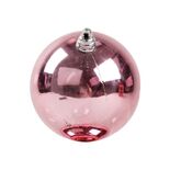 Χριστουγεννιάτικη μπάλα - 20cm - 1pc - 326154 - Pink