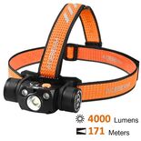 Φακός κεφαλής Acebeam H30 R+G 6500K +Battery