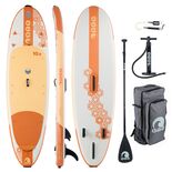 SCK φουσκωτή σανίδα SUP/Windsurf Mare Arioso 10'8" πακέτο Sepia