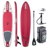 SCK φουσκωτή σανίδα SUP Mare Nero 11'6" πακέτο Κόκκινο