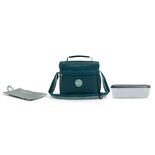 IGLOO SQUARE LUNCH 9 CAN BUNDLE  (περιλαμβάνει φαγητοδοχείο και μαλακή παγοκύστη) MIDNIGHT BLUE