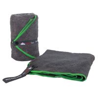 Πετσέτα Microfiber DrySoft S Terry Green Alpinpro