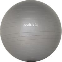 Μπάλα Γυμναστικής Gymball 75cm AMILA Γκρι Κωδ. 95867